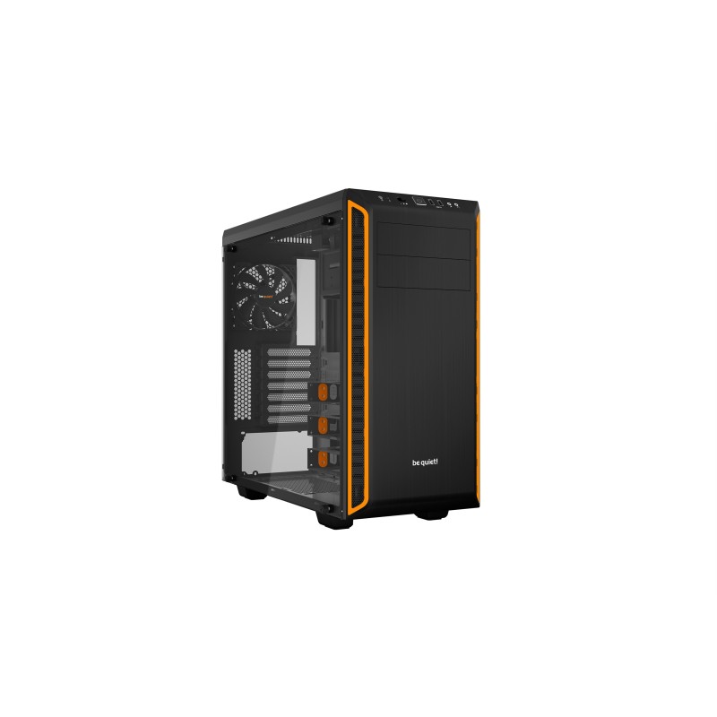 be quiet! Pure Base 600 Window Midi Tower Black, Orange